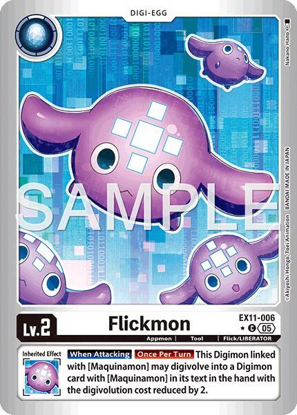 EX-11-006 Flickmon Limited Foil Single