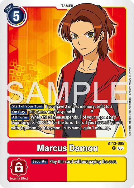 BT13-095 Marcus Damon BT13 095 Reprint Single