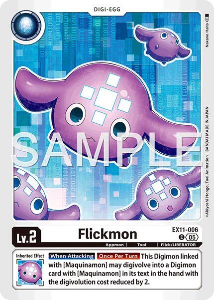 EX-11-006 Flickmon Single
