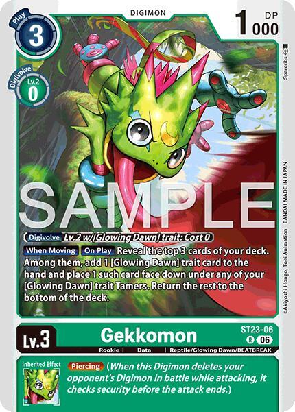 ST23-06 Gekkomon Single