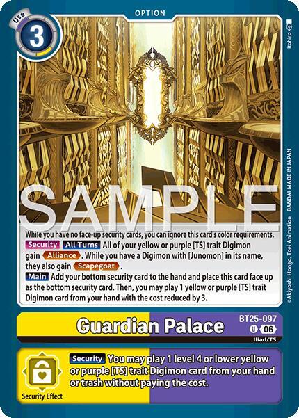 BT25-097 Guardian Palace Single