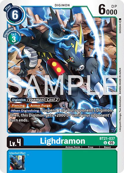 BT21-037 Lighdramon Reprint Single