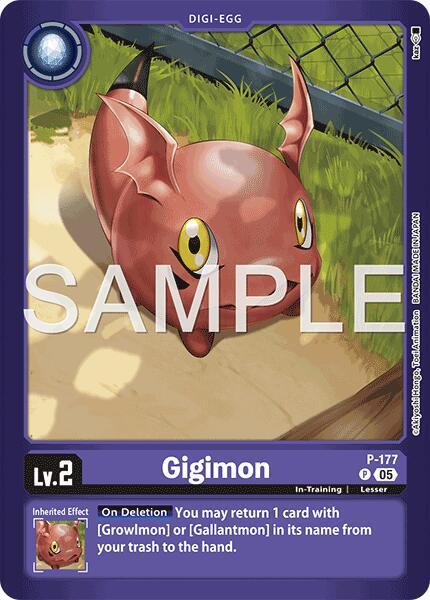 P-177 Gigimon LM Single