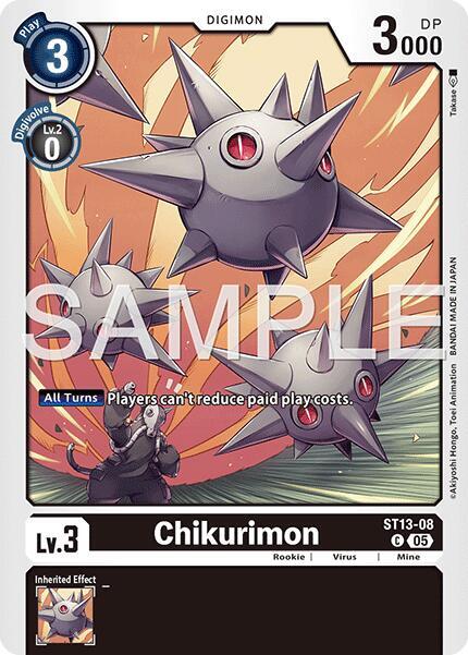 ST13-08 Chikurimon Reprint Single