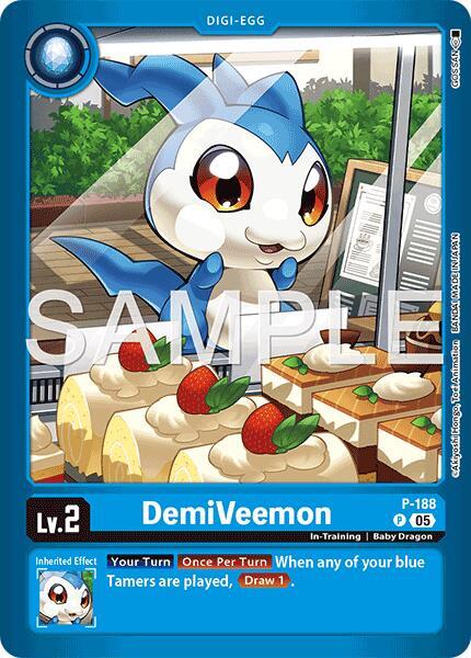 P-188 DemiVeemon LM Single