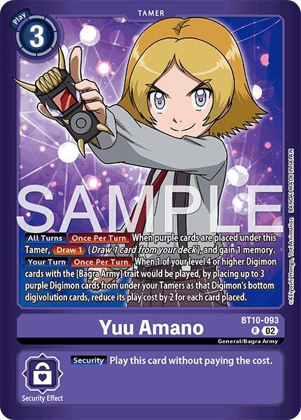 BT10-093 Yuu Amano Reprint LM Single