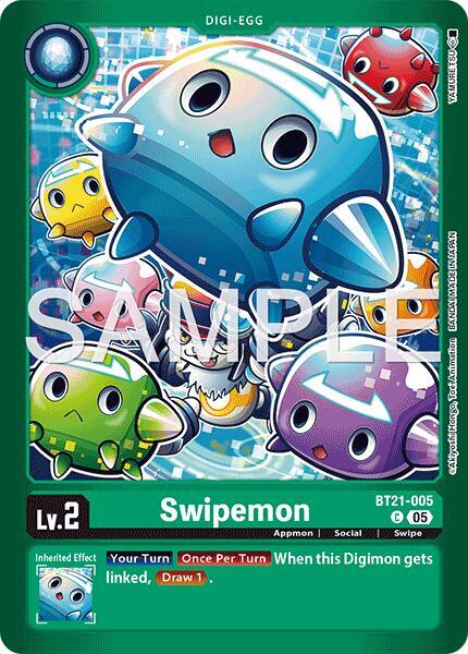 BT21-005 Swipemon LM Single