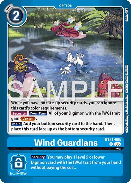BT21-095 Wind Guardians LM Single