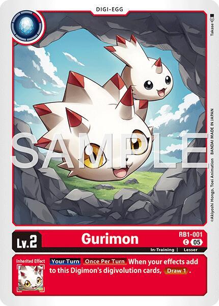 RB1-001 Gurimon Reprint Single