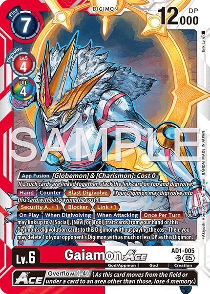AD1-005 Gaiamon ACE Single