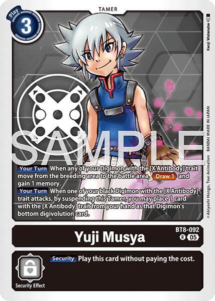 BT8-092 Yuji Musya Reprint Single