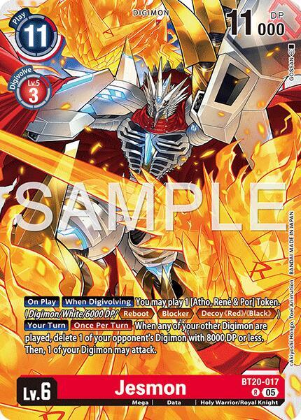 BT20-017 Jesmon Reprint Single
