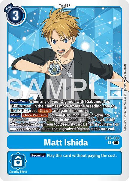 BT6-088 Matt Ishida Reprint Single