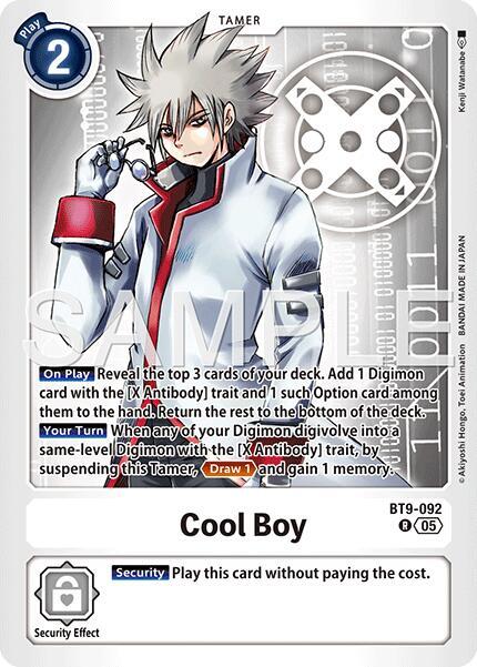 BT9-092 Cool Boy BT9 092 Reprint Single