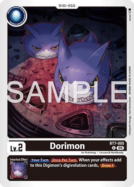 BT7-005 Dorimon Reprint Single