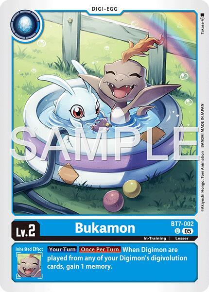 BT7-002 Bukamon Reprint Single