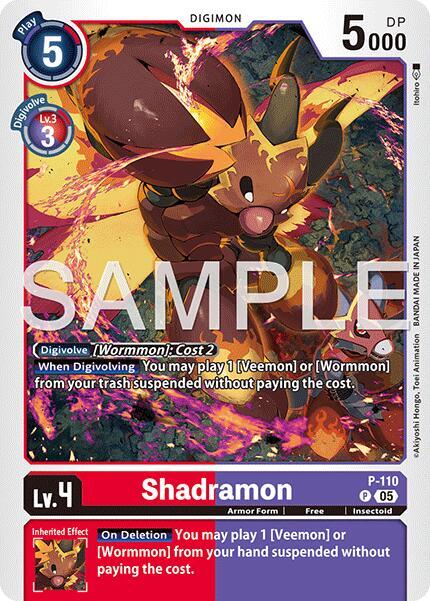 P-110 Shadramon P 110 Reprint Single