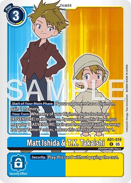 AD1-019 Matt Ishida and TK Takaishi Single