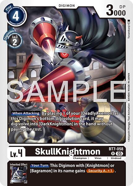 BT7-058 SkullKnightmon Reprint Single