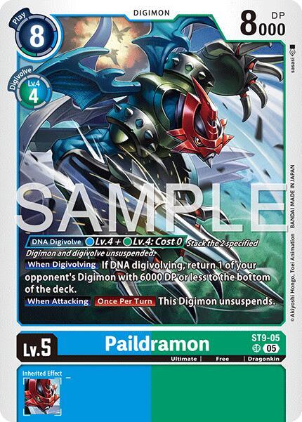 ST9-05 Paildramon ST9 05 Reprint Single