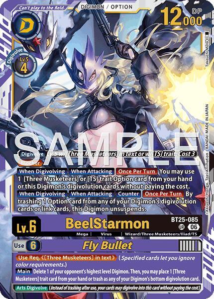 BT25-085 BeelStarmon Fly Bullet Single