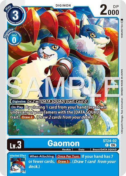 ST24-02 Gaomon Single
