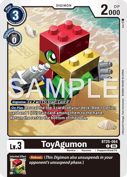 BT25-064 ToyAgumon Single