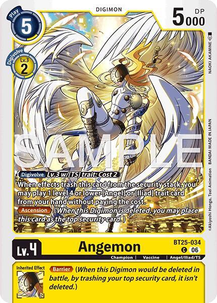BT25-034 Angemon Single