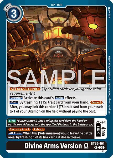 BT25-101 Divine Arms Version Single