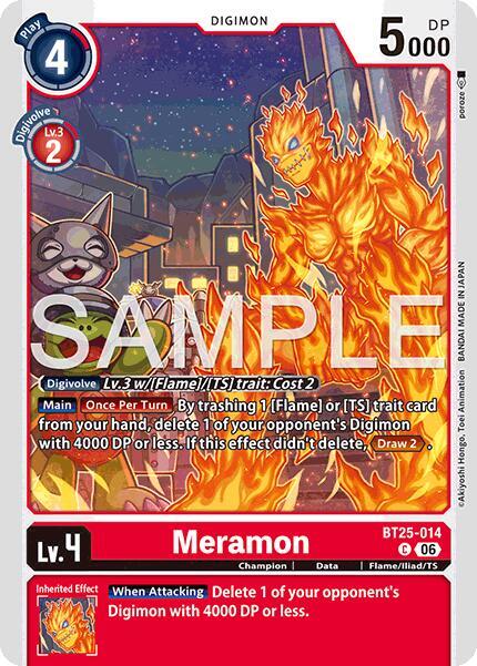 BT25-014 Meramon Single