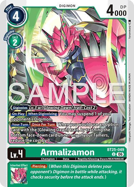 BT25-049 Armalizamon Single
