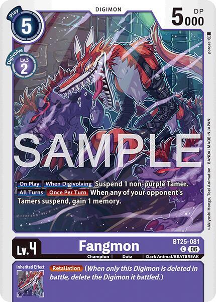 BT25-081 Fangmon Single