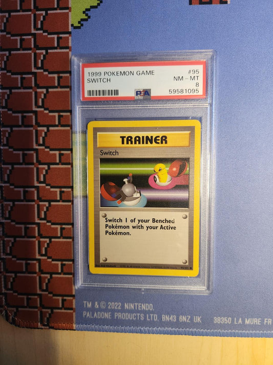 SWITCH 95/102 GAME POKEMON PSA 8