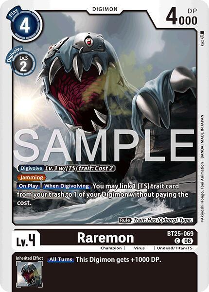 BT25-069 Raremon Single