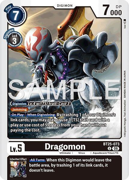 BT25-073 Dragomon Single
