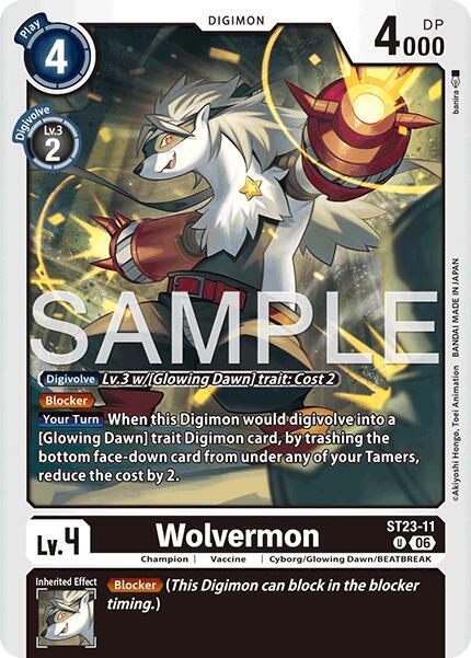 ST23-11 Wolvermon Single