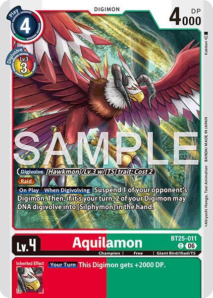 BT25-011 Aquilamon Single