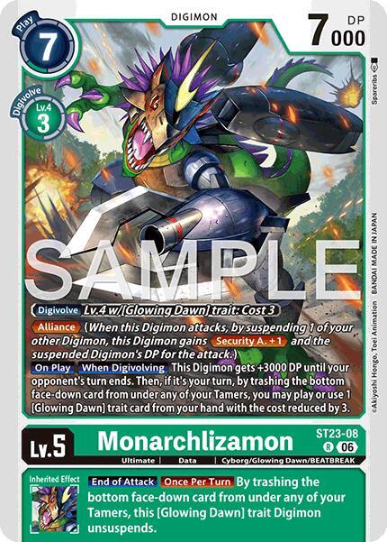 ST23-08 Monarchlizamon Single
