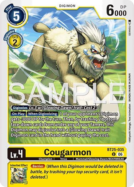 BT25-035 Cougarmon Single