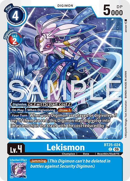 BT25-024 Lekismon Single