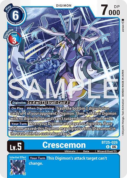 BT25-026 Crescemon Single