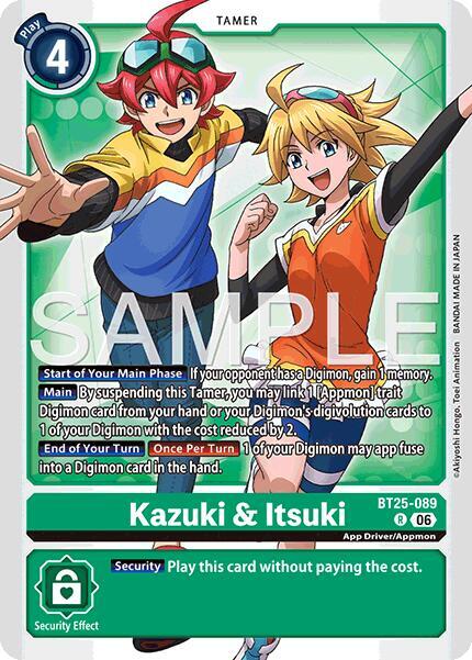 BT25-089 Kazuki and Itsuki Single