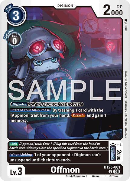 BT25-061 Offmon Single