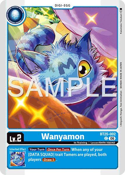 BT25-002 Wanyamon Single