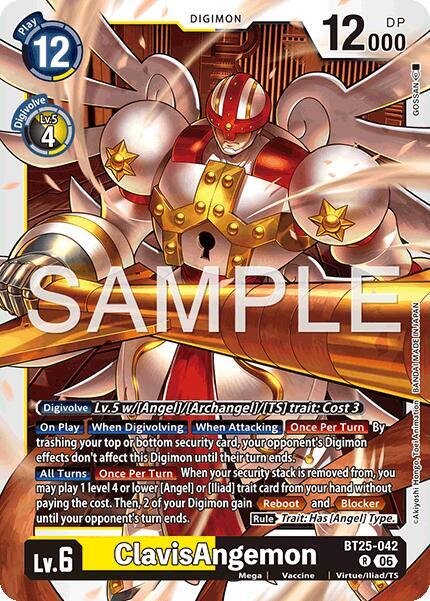 BT25-042 ClavisAngemon Single