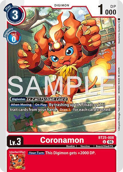 BT25-008 Coronamon Single
