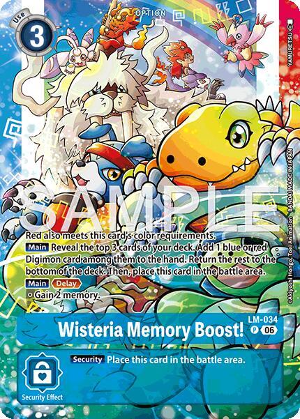 LM-034 Wisteria Memory Boost Alternate Art Single