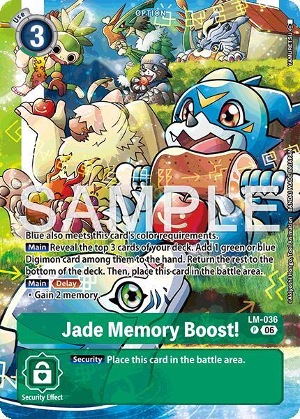 LM-036 Jade Memory Boost Alternate Art Single