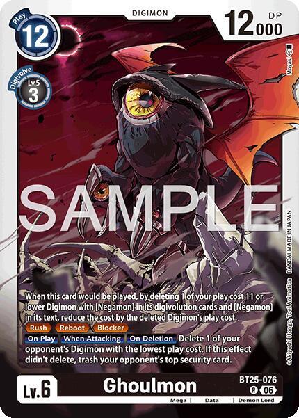 BT25-076 Ghoulmon Single