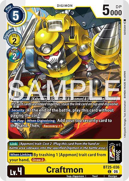 BT25-036 Craftmon Single